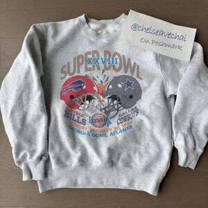 Vintage Super Bowl XXVIII 1994 Buffalo Bills VS Dallas Cowboys Shirt Collection